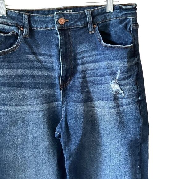 No Boundaries Juniors  Super High Rise Wide Leg Jeans Size 17 - Picture 2 of 13